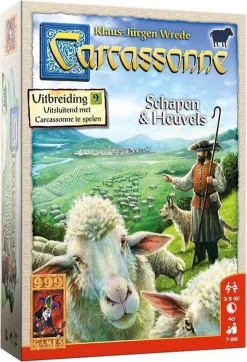 999 Games Carcassonne: Schapen & Heuvels