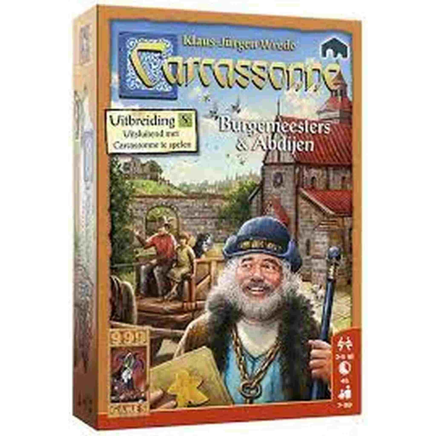 999 Games Carcassonne: Burgemeesters En Abdijen