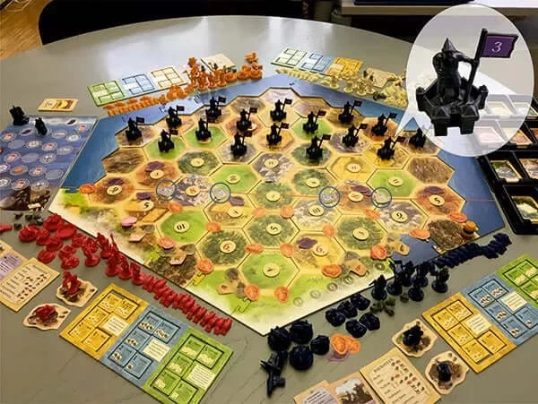 999 Games Catan: De Legende Van De Veroveraars - Afbeelding 2