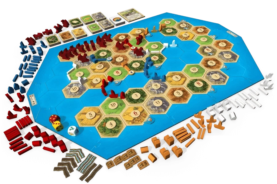 999 Games Catan: Schatten, Draken & Ontdekkingsreizigers - Afbeelding 2