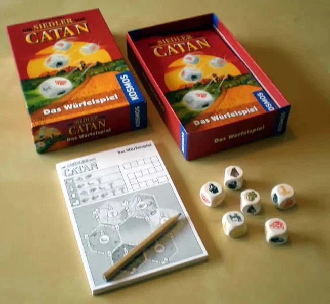 999 Games De Kolonisten Van Catan: Het Dobbelspel - Afbeelding 2