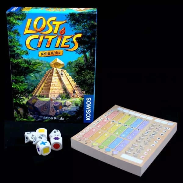 999 Games Lost Cities: Roll & Write - Afbeelding 2