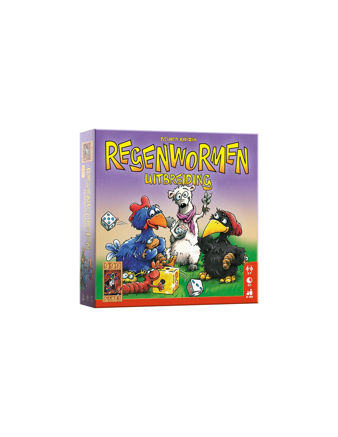 999 Games Regenwormen Uitbreiding (NL)